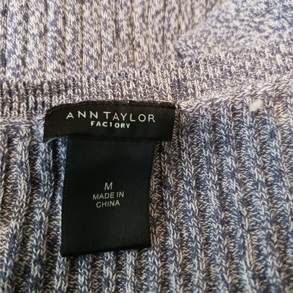 Ann Taylor Cotton Ribbed Short Sleeved Sweater NWOT - Picture 7 of 7